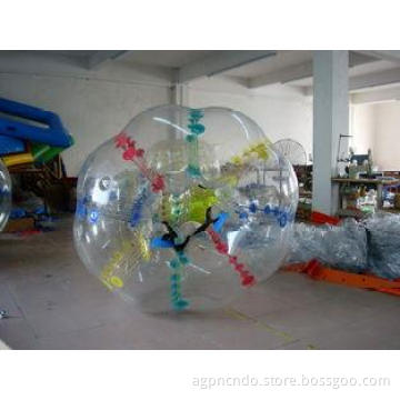 Transparent Colors Dot Body Zorb Ball for Amusement